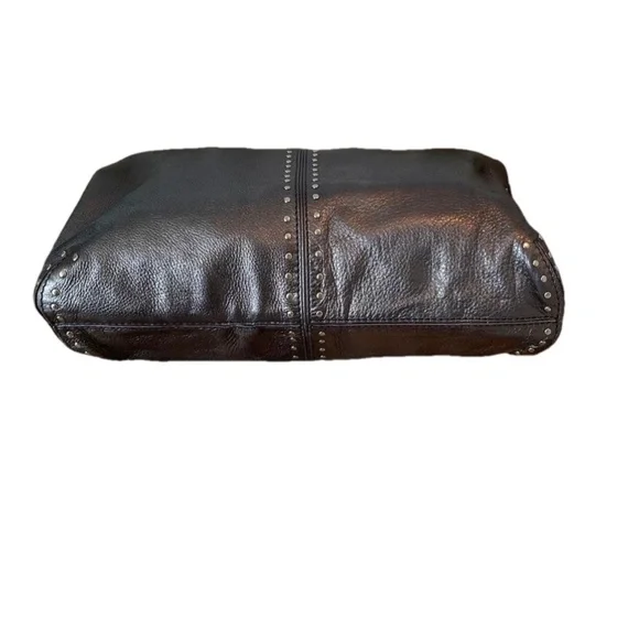 MICHAEL KORS METALLIC LEATHER STUDDED BAG - Picture 2 of 14